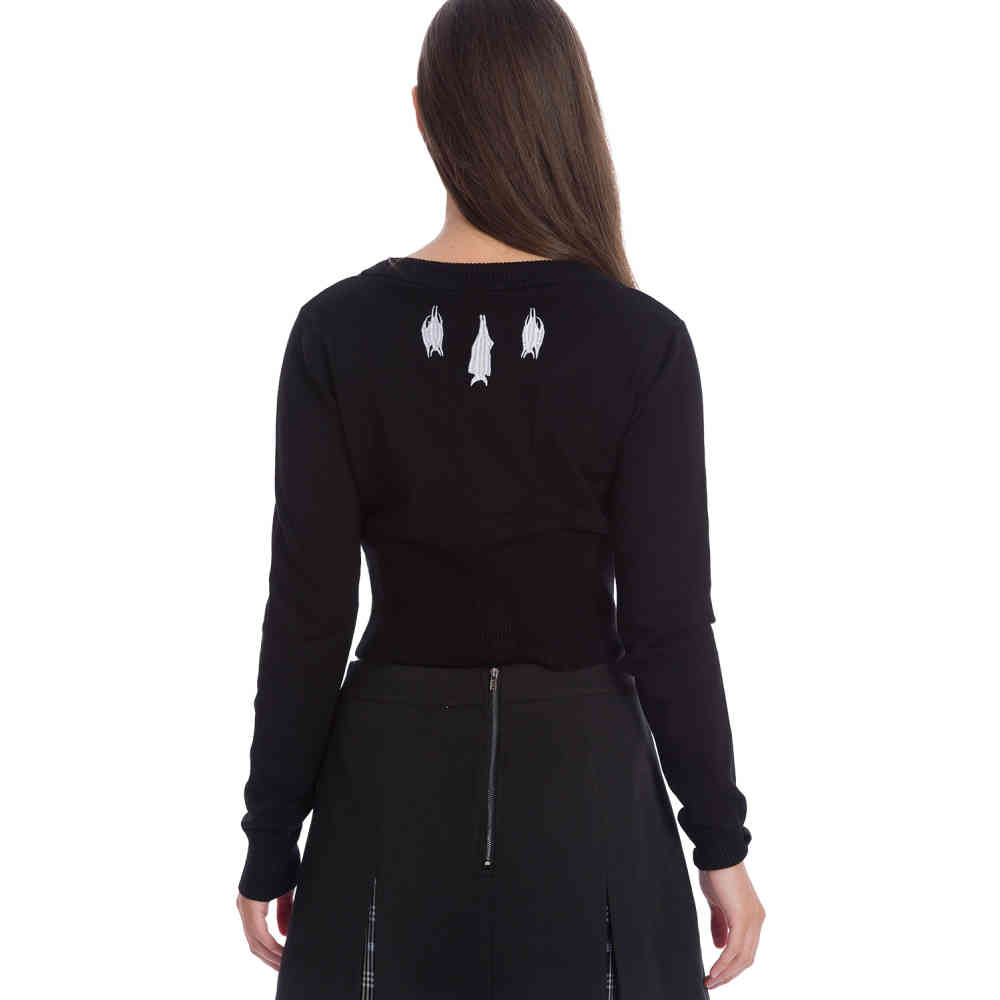 Banned - BAT LADY Cardigan - Noir